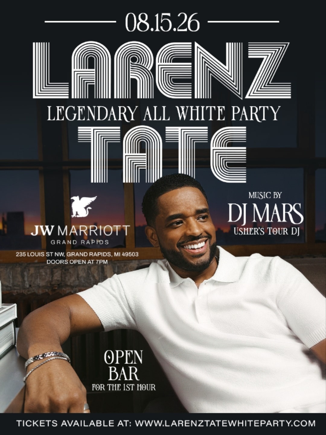 Larenz Tate — event host